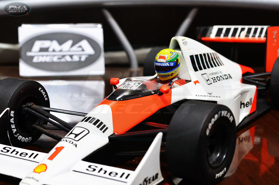 AYRTON SENNA 1989 MCLAREN MP4/5 1:18